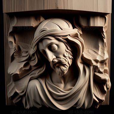 3D model st jesus (STL)